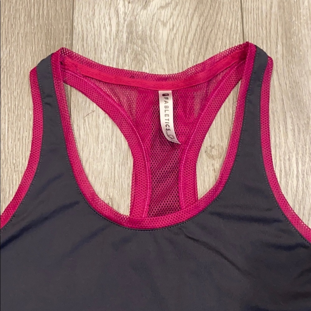 Fabletics Racer Back Workout Tank - Picture 2 of 4